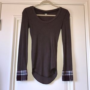 Free People long sleeve shirt